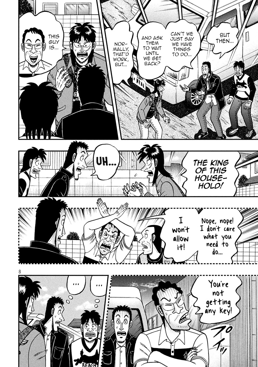 Gambling Outcast Kaiji: The 2.4 Billion Escape Arc - Kaiji Part 6 Chapter 370 page 8 - Chapter 370: King