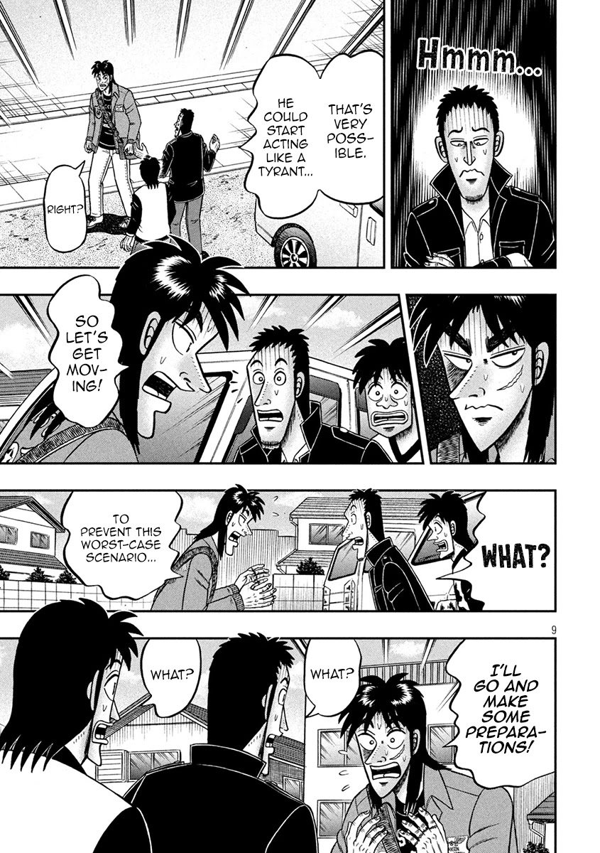 Gambling Outcast Kaiji: The 2.4 Billion Escape Arc - Kaiji Part 6 Chapter 370 page 9 - Chapter 370: King