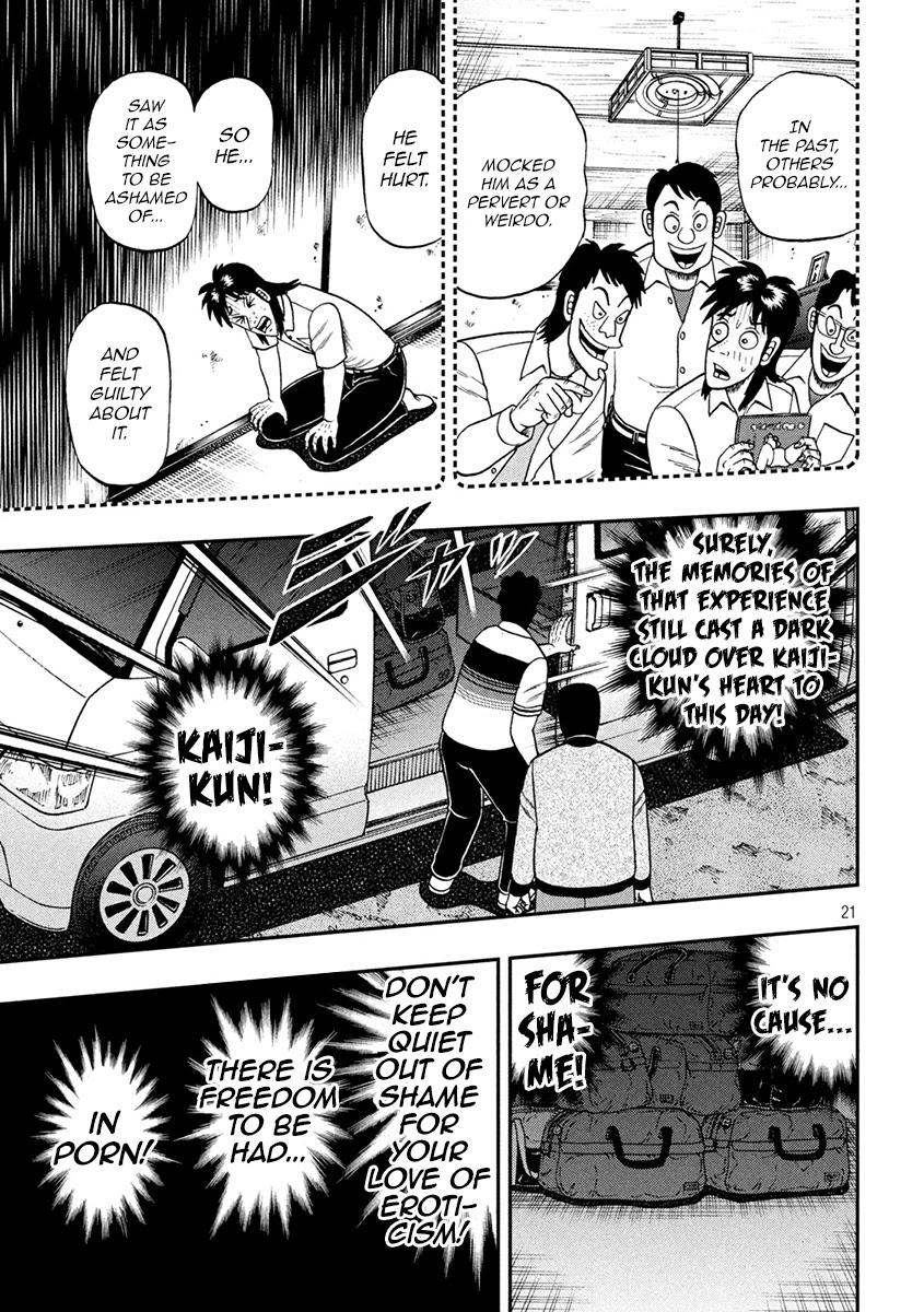 Gambling Outcast Kaiji: The 2.4 Billion Escape Arc - Kaiji Part 6 Chapter 371 page 19 - Chapter 371: Surprise Attack