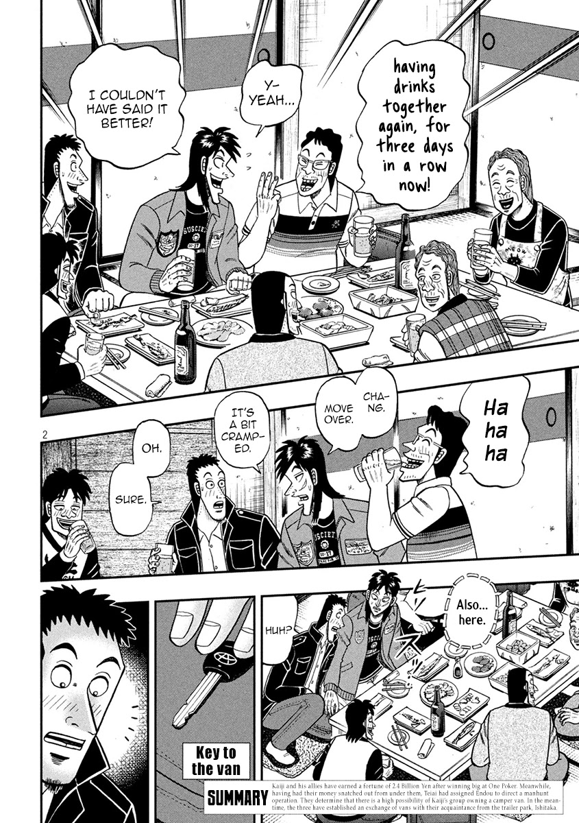 Gambling Outcast Kaiji: The 2.4 Billion Escape Arc - Kaiji Part 6 Chapter 371 page 2 - Chapter 371: Surprise Attack
