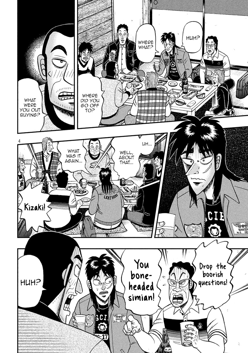 Gambling Outcast Kaiji: The 2.4 Billion Escape Arc - Kaiji Part 6 Chapter 371 page 4 - Chapter 371: Surprise Attack