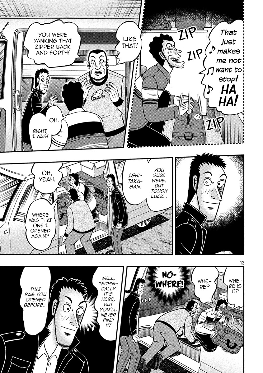 Gambling Outcast Kaiji: The 2.4 Billion Escape Arc - Kaiji Part 6 Chapter 372 page 13 - Chapter 372: Unveiling