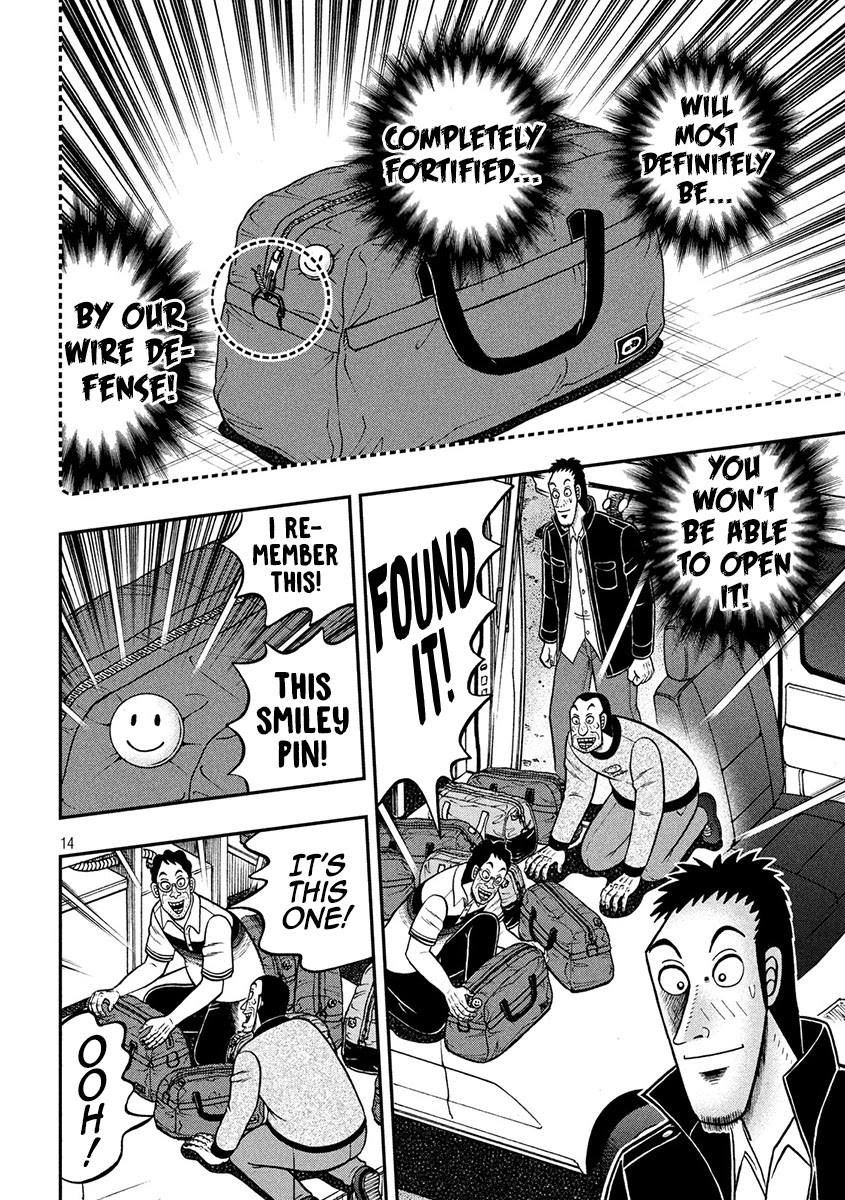 Gambling Outcast Kaiji: The 2.4 Billion Escape Arc - Kaiji Part 6 Chapter 372 page 14 - Chapter 372: Unveiling