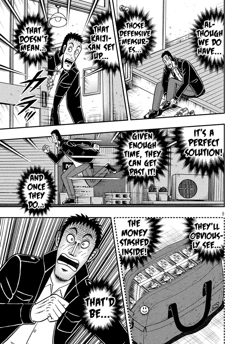 Gambling Outcast Kaiji: The 2.4 Billion Escape Arc - Kaiji Part 6 Chapter 372 page 9 - Chapter 372: Unveiling