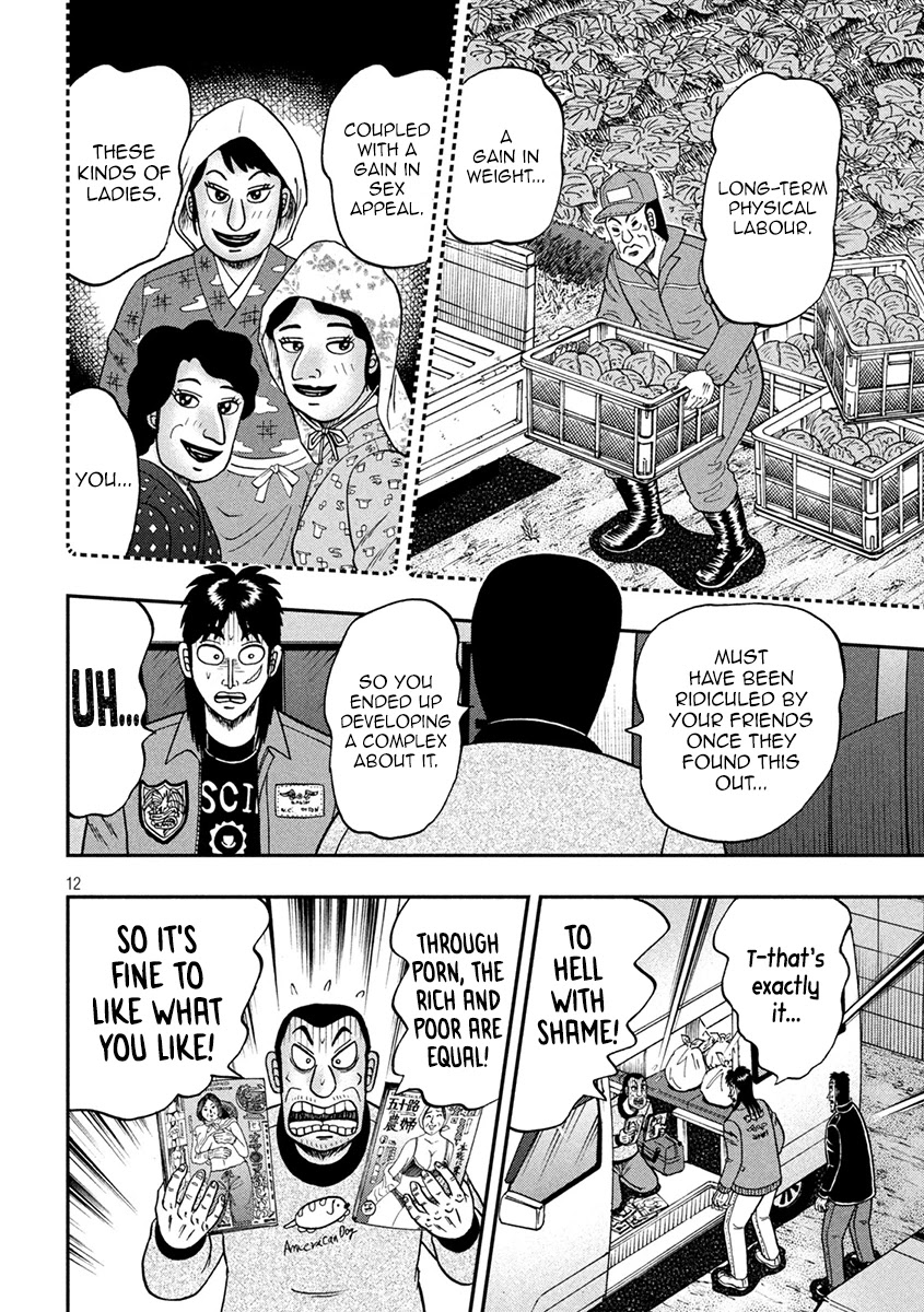Gambling Outcast Kaiji: The 2.4 Billion Escape Arc - Kaiji Part 6 Chapter 373 page 12 - Chapter 373: Revelation