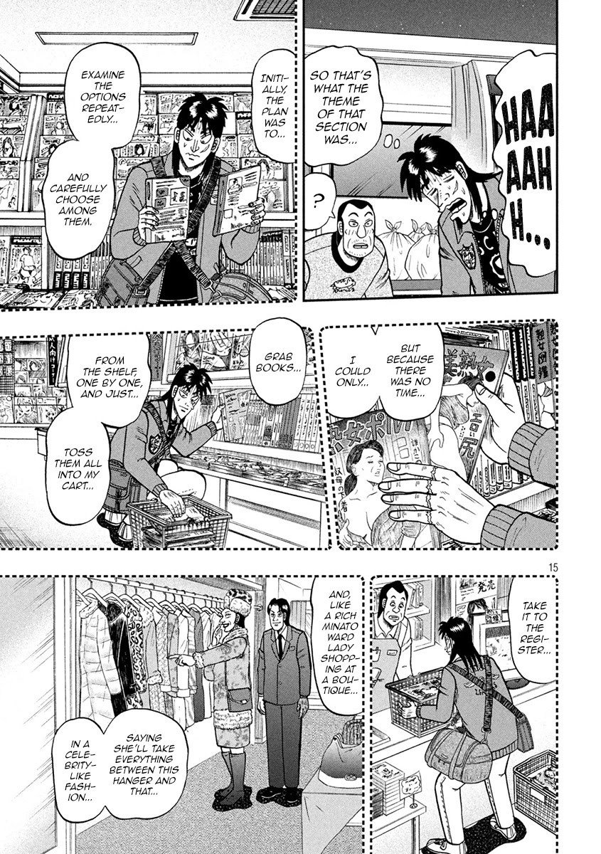 Gambling Outcast Kaiji: The 2.4 Billion Escape Arc - Kaiji Part 6 Chapter 373 page 15 - Chapter 373: Revelation
