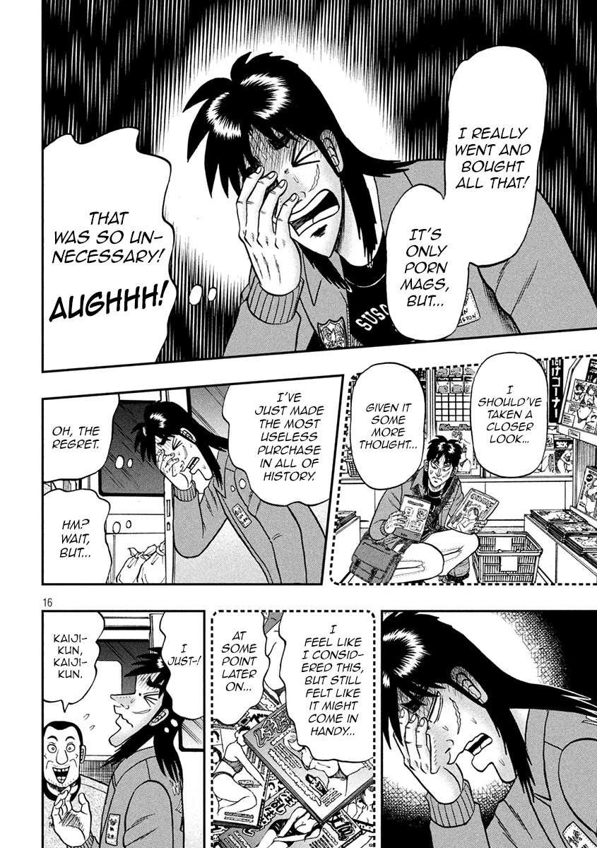 Gambling Outcast Kaiji: The 2.4 Billion Escape Arc - Kaiji Part 6 Chapter 373 page 16 - Chapter 373: Revelation