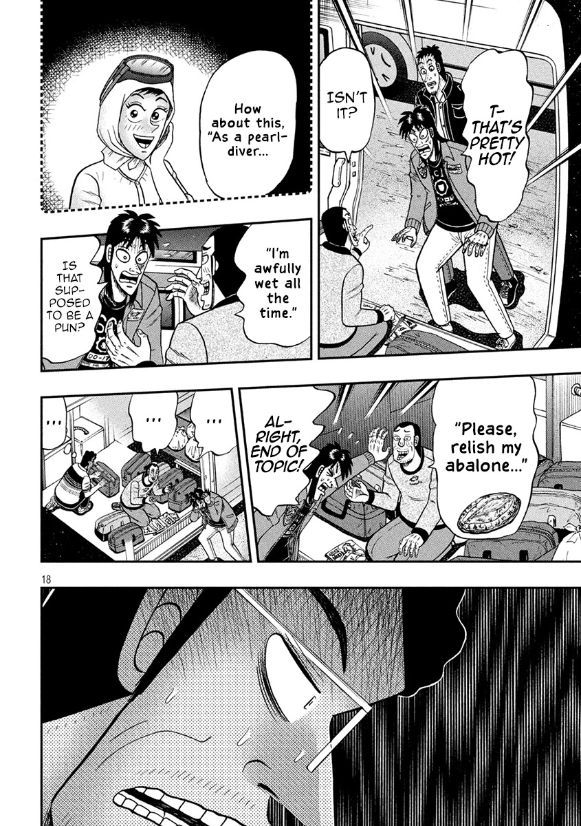 Gambling Outcast Kaiji: The 2.4 Billion Escape Arc - Kaiji Part 6 Chapter 373 page 18 - Chapter 373: Revelation