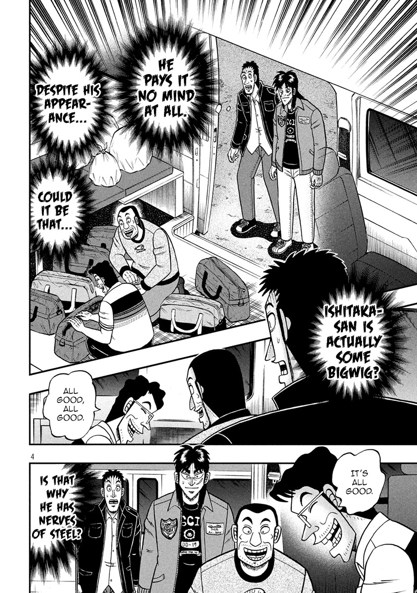 Gambling Outcast Kaiji: The 2.4 Billion Escape Arc - Kaiji Part 6 Chapter 373 page 4 - Chapter 373: Revelation