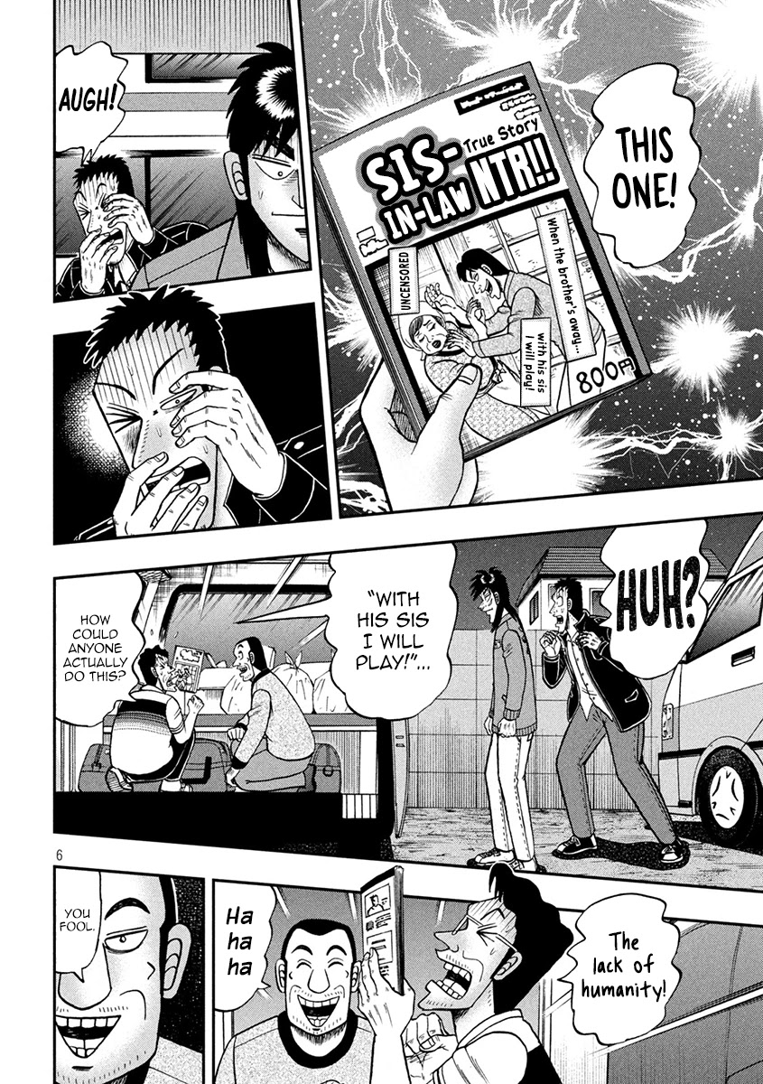 Gambling Outcast Kaiji: The 2.4 Billion Escape Arc - Kaiji Part 6 Chapter 373 page 6 - Chapter 373: Revelation