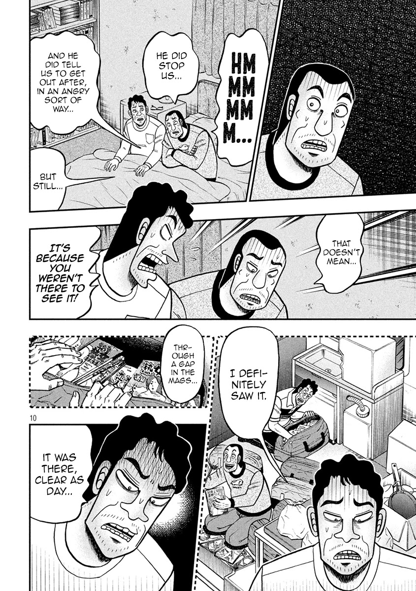 Gambling Outcast Kaiji: The 2.4 Billion Escape Arc - Kaiji Part 6 Chapter 374 page 10 - Chapter 374: Delusion