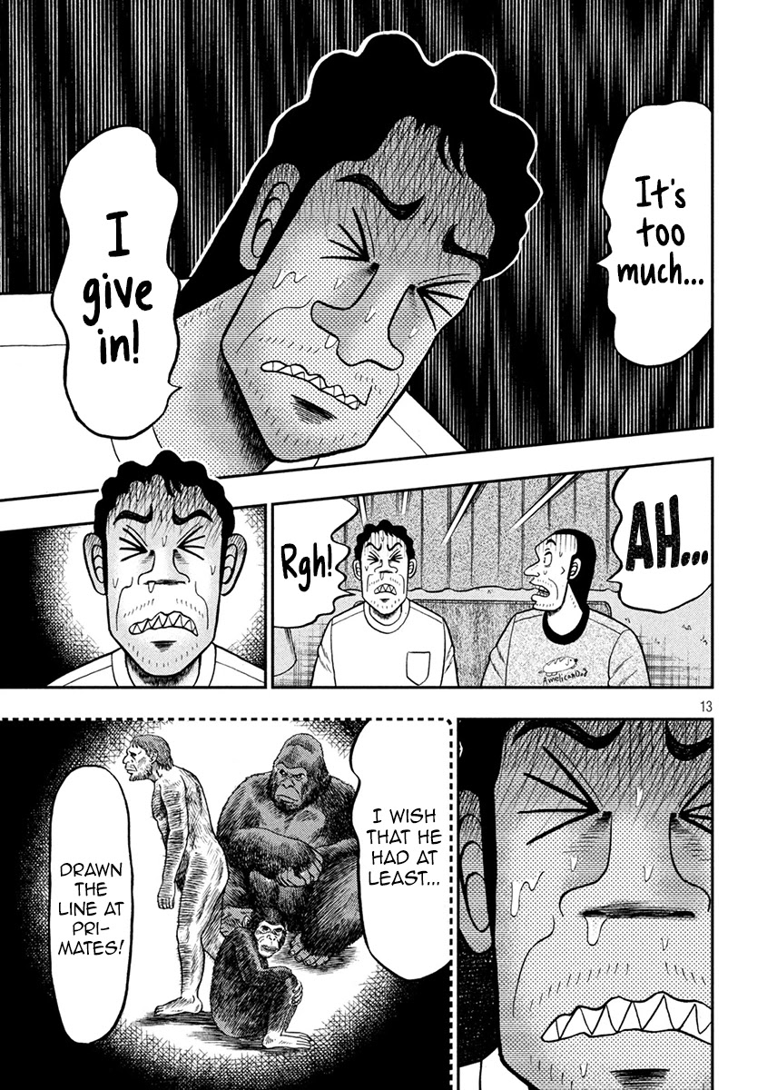 Gambling Outcast Kaiji: The 2.4 Billion Escape Arc - Kaiji Part 6 Chapter 374 page 13 - Chapter 374: Delusion