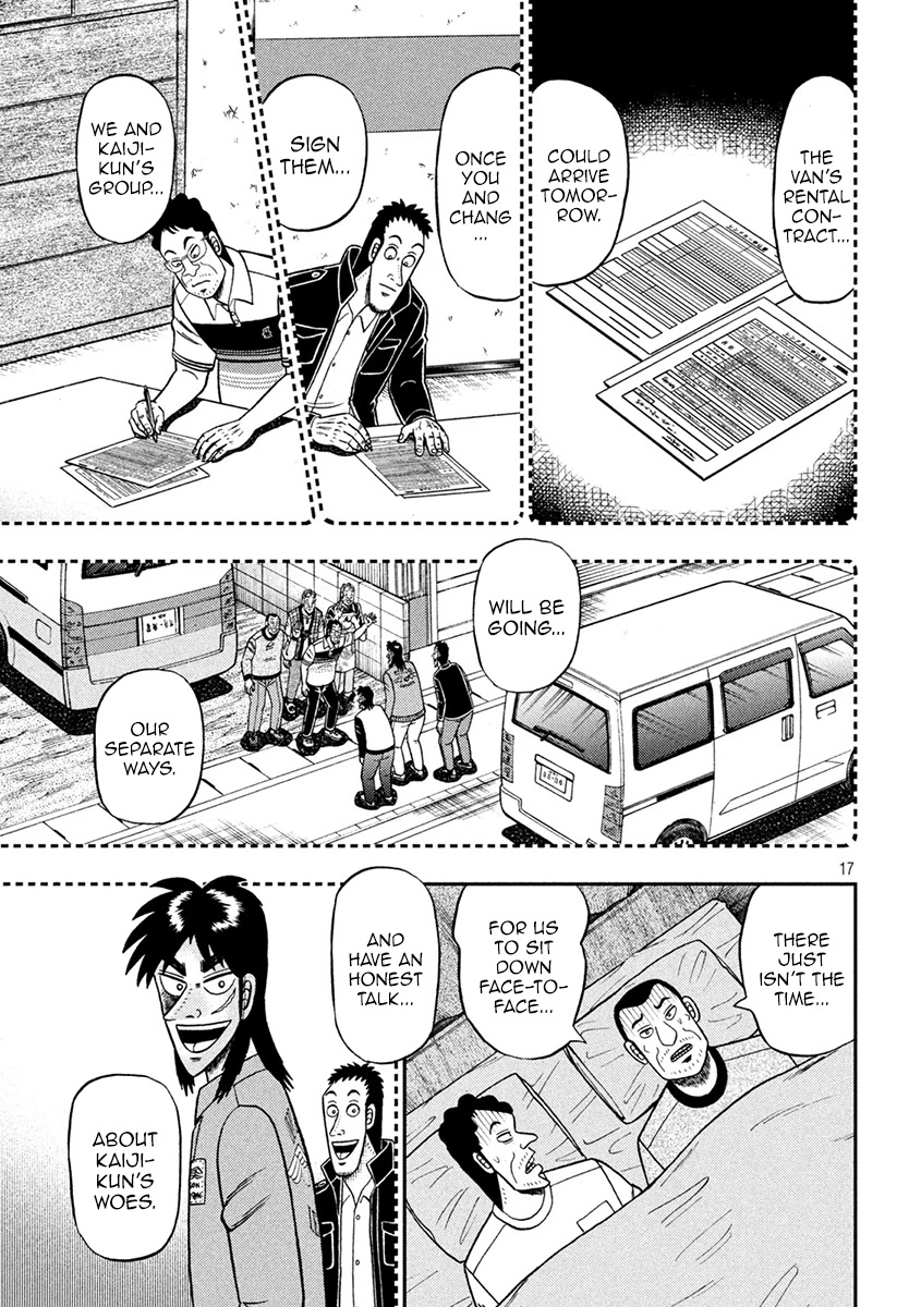 Gambling Outcast Kaiji: The 2.4 Billion Escape Arc - Kaiji Part 6 Chapter 374 page 17 - Chapter 374: Delusion
