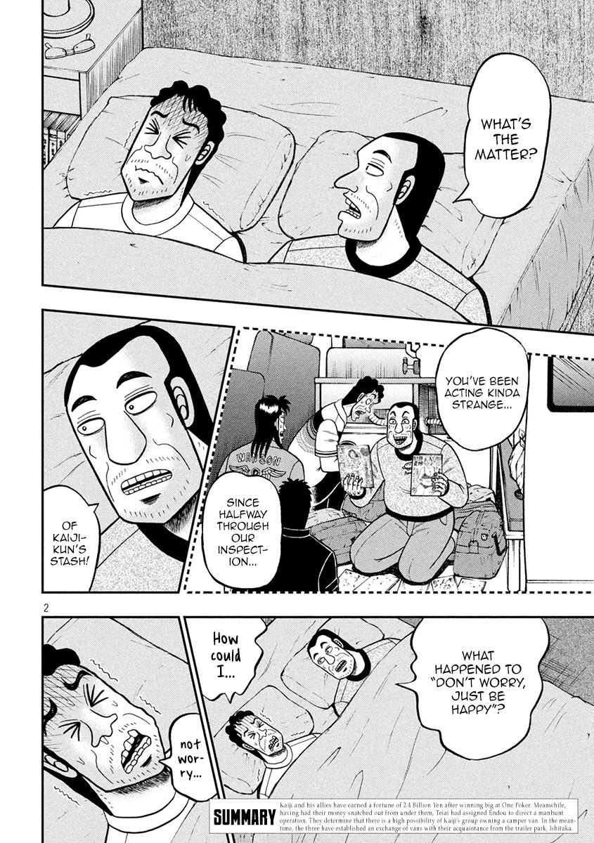 Gambling Outcast Kaiji: The 2.4 Billion Escape Arc - Kaiji Part 6 Chapter 374 page 2 - Chapter 374: Delusion