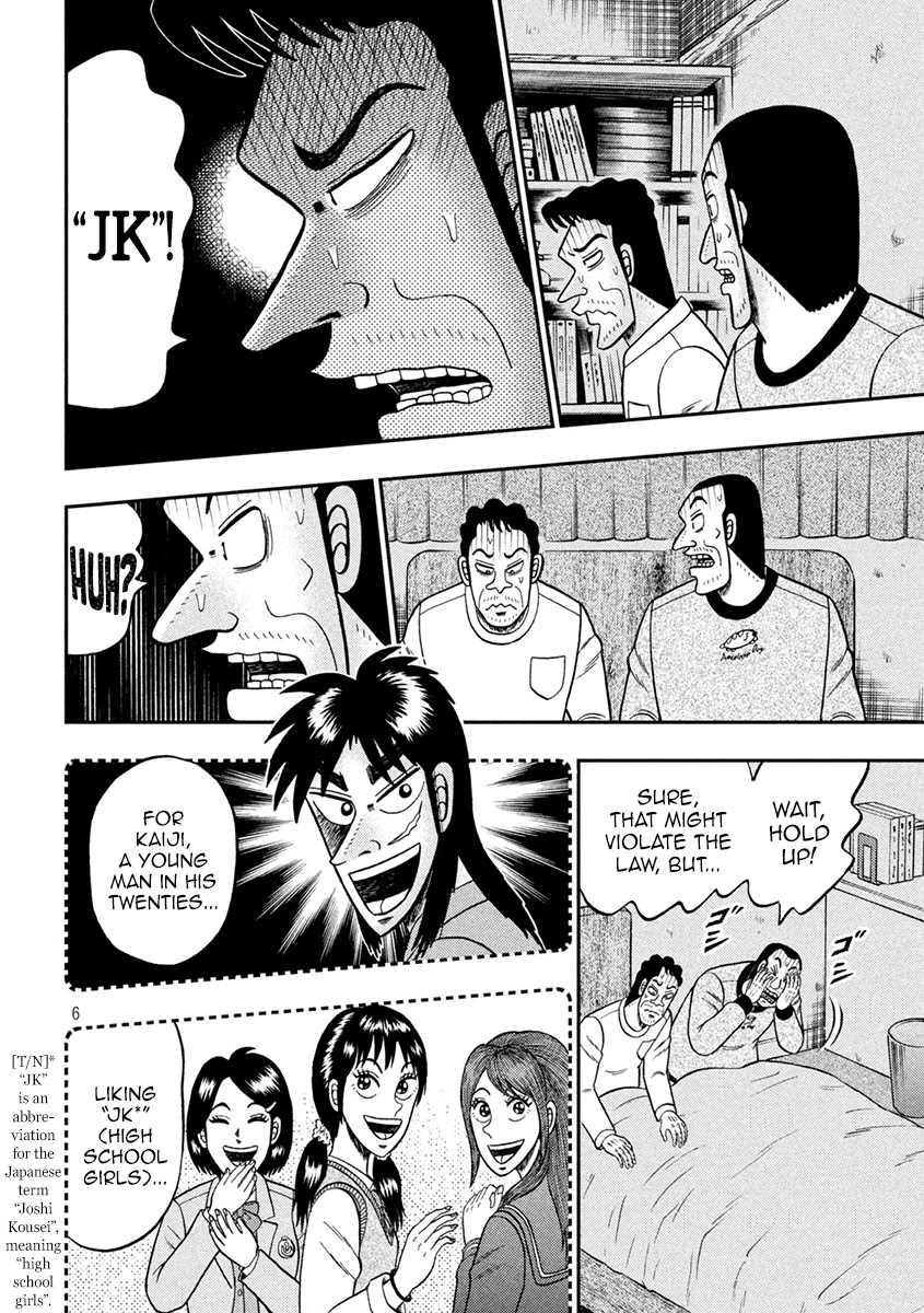 Gambling Outcast Kaiji: The 2.4 Billion Escape Arc - Kaiji Part 6 Chapter 374 page 6 - Chapter 374: Delusion