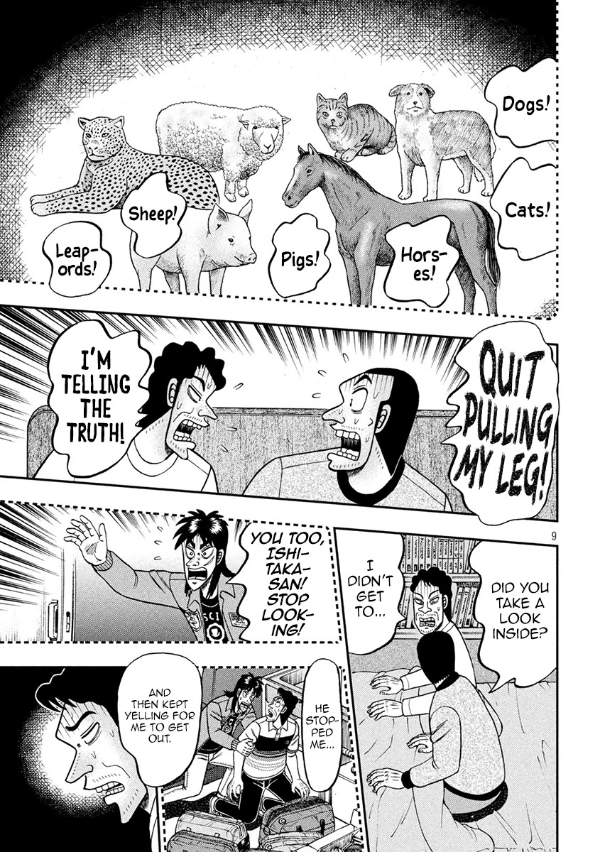 Gambling Outcast Kaiji: The 2.4 Billion Escape Arc - Kaiji Part 6 Chapter 374 page 9 - Chapter 374: Delusion