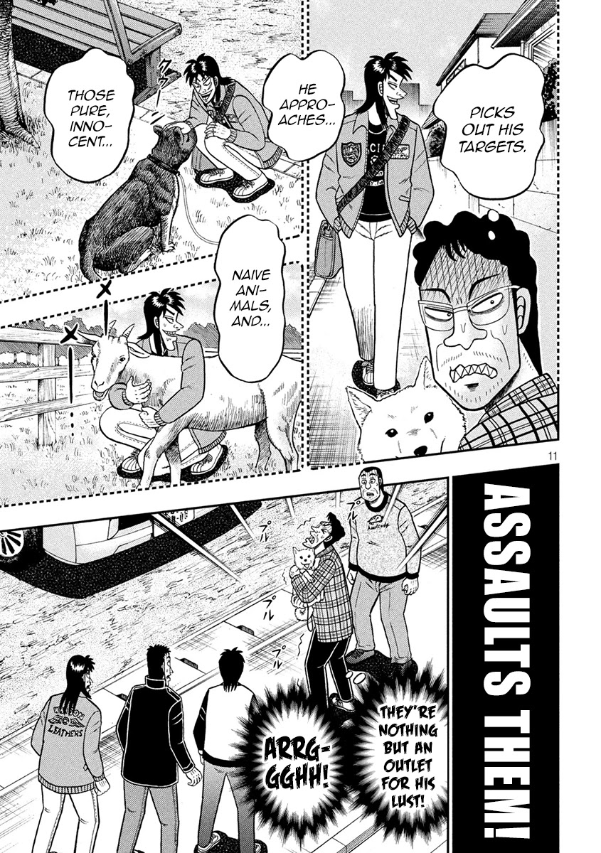 Gambling Outcast Kaiji: The 2.4 Billion Escape Arc - Kaiji Part 6 Chapter 376 page 11 - Chapter 376: Trailing