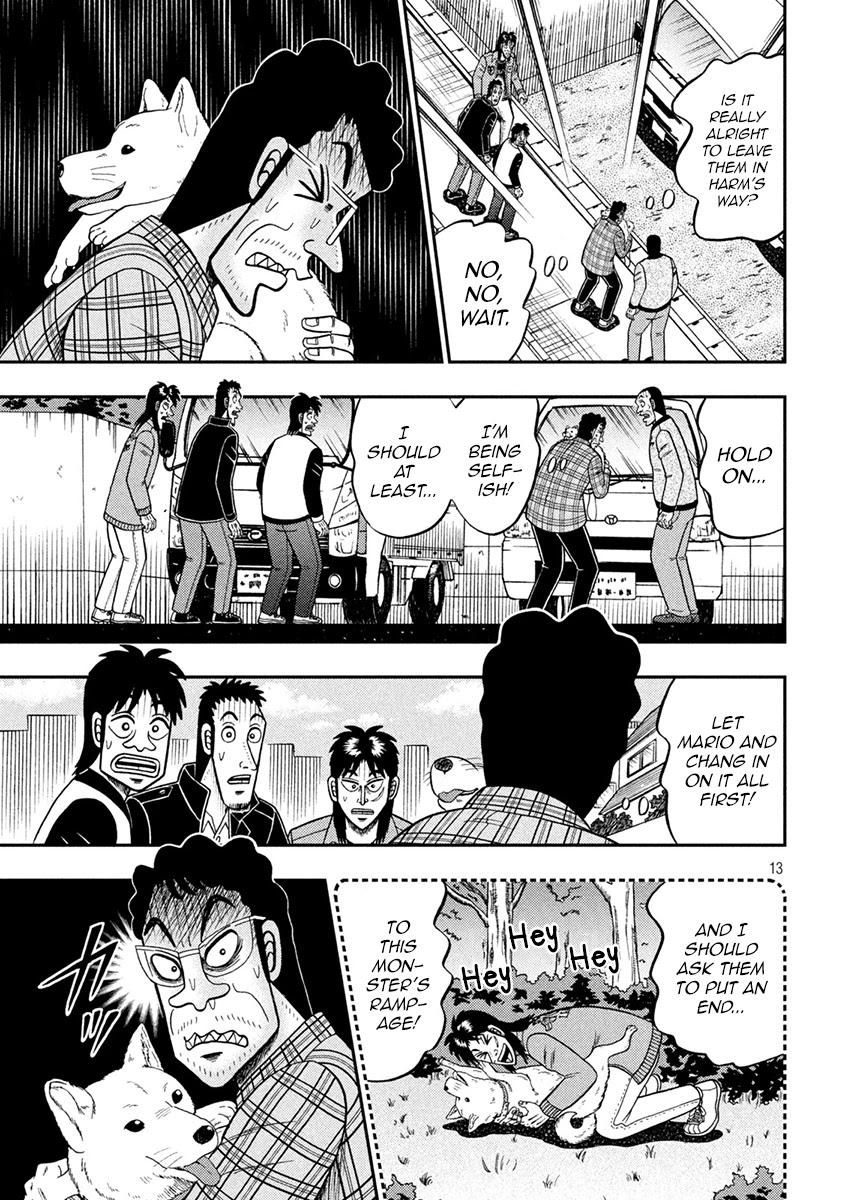 Gambling Outcast Kaiji: The 2.4 Billion Escape Arc - Kaiji Part 6 Chapter 376 page 13 - Chapter 376: Trailing
