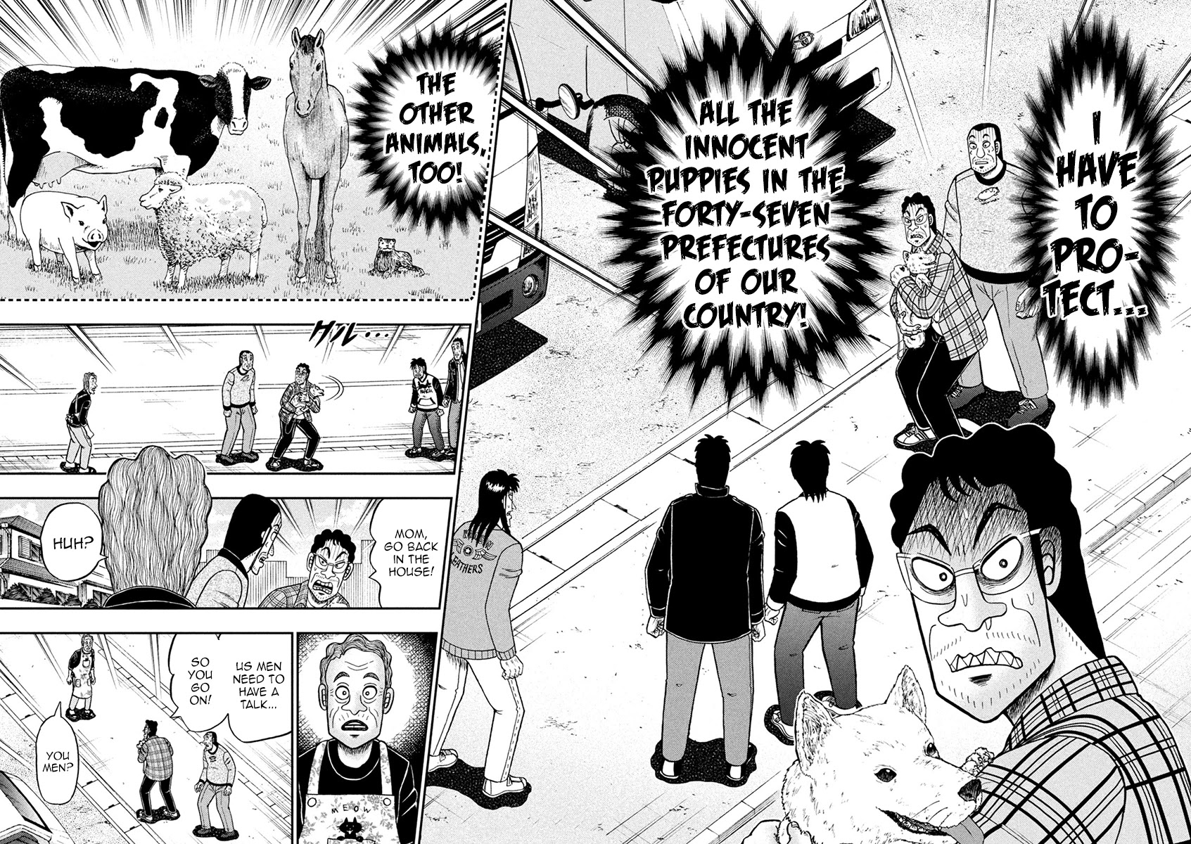 Gambling Outcast Kaiji: The 2.4 Billion Escape Arc - Kaiji Part 6 Chapter 376 page 14 - Chapter 376: Trailing