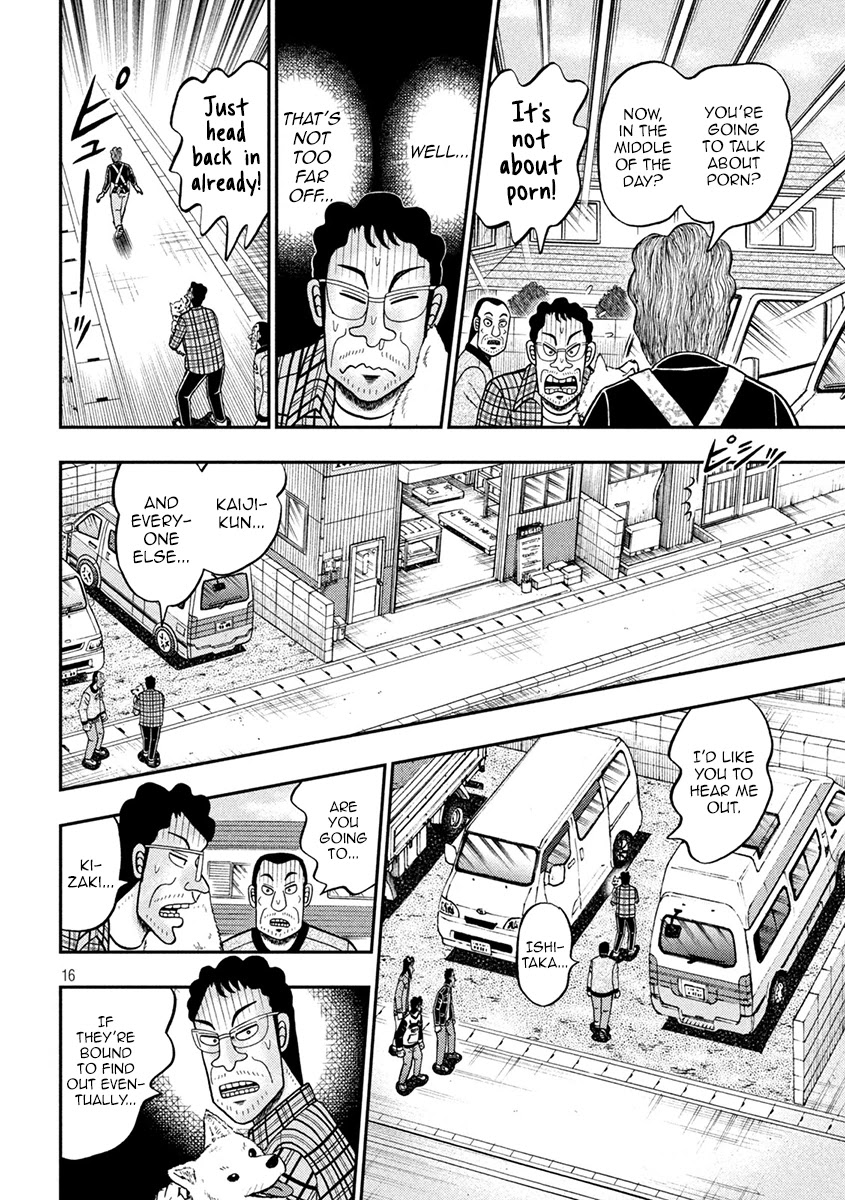 Gambling Outcast Kaiji: The 2.4 Billion Escape Arc - Kaiji Part 6 Chapter 376 page 15 - Chapter 376: Trailing