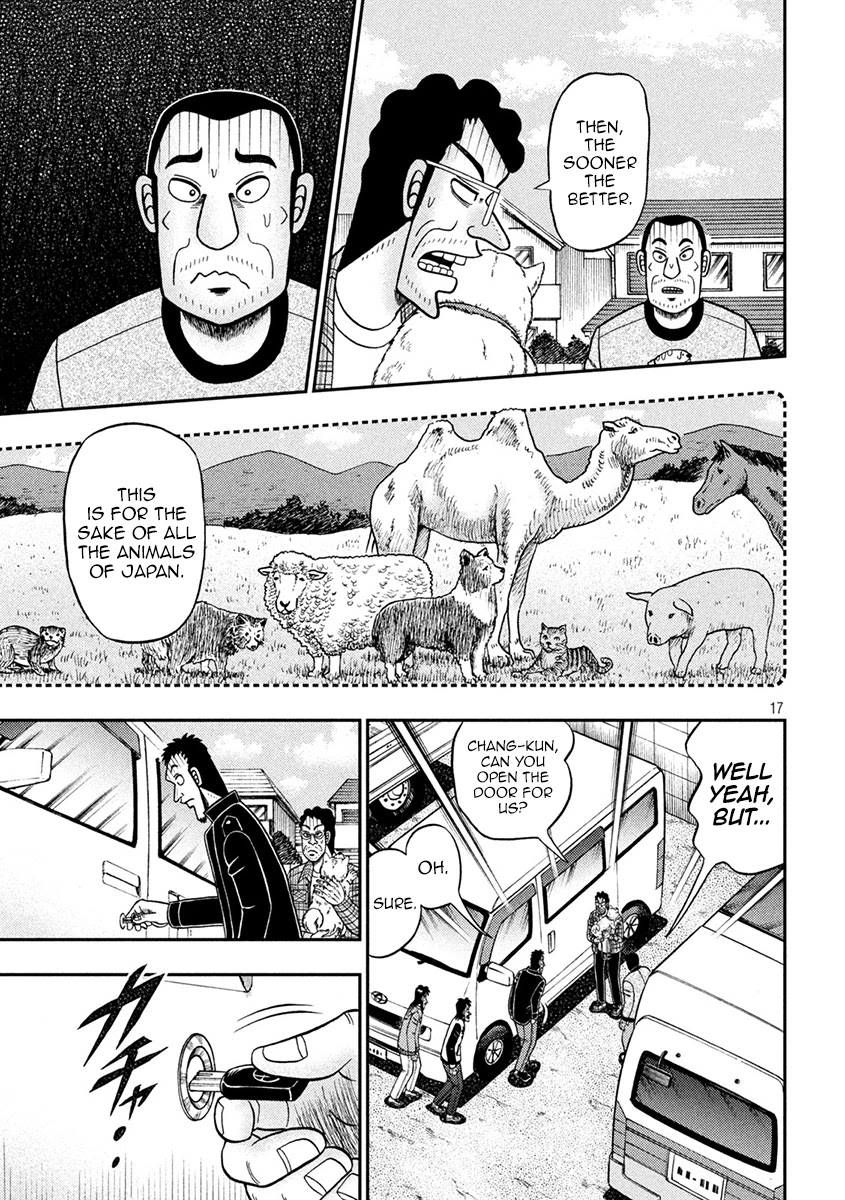 Gambling Outcast Kaiji: The 2.4 Billion Escape Arc - Kaiji Part 6 Chapter 376 page 16 - Chapter 376: Trailing