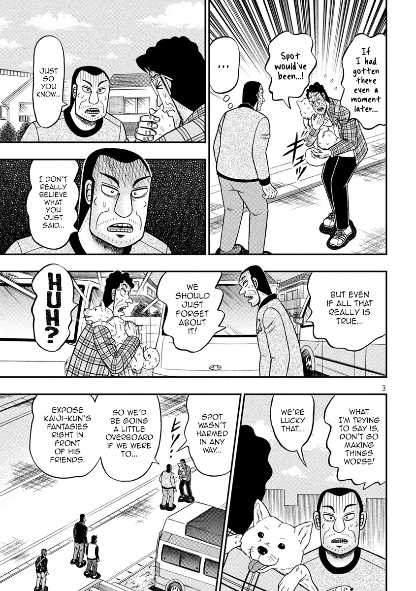 Gambling Outcast Kaiji: The 2.4 Billion Escape Arc - Kaiji Part 6 Chapter 376 page 3 - Chapter 376: Trailing