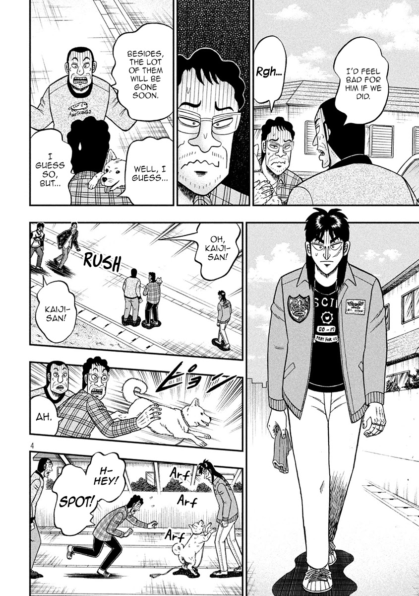 Gambling Outcast Kaiji: The 2.4 Billion Escape Arc - Kaiji Part 6 Chapter 376 page 4 - Chapter 376: Trailing