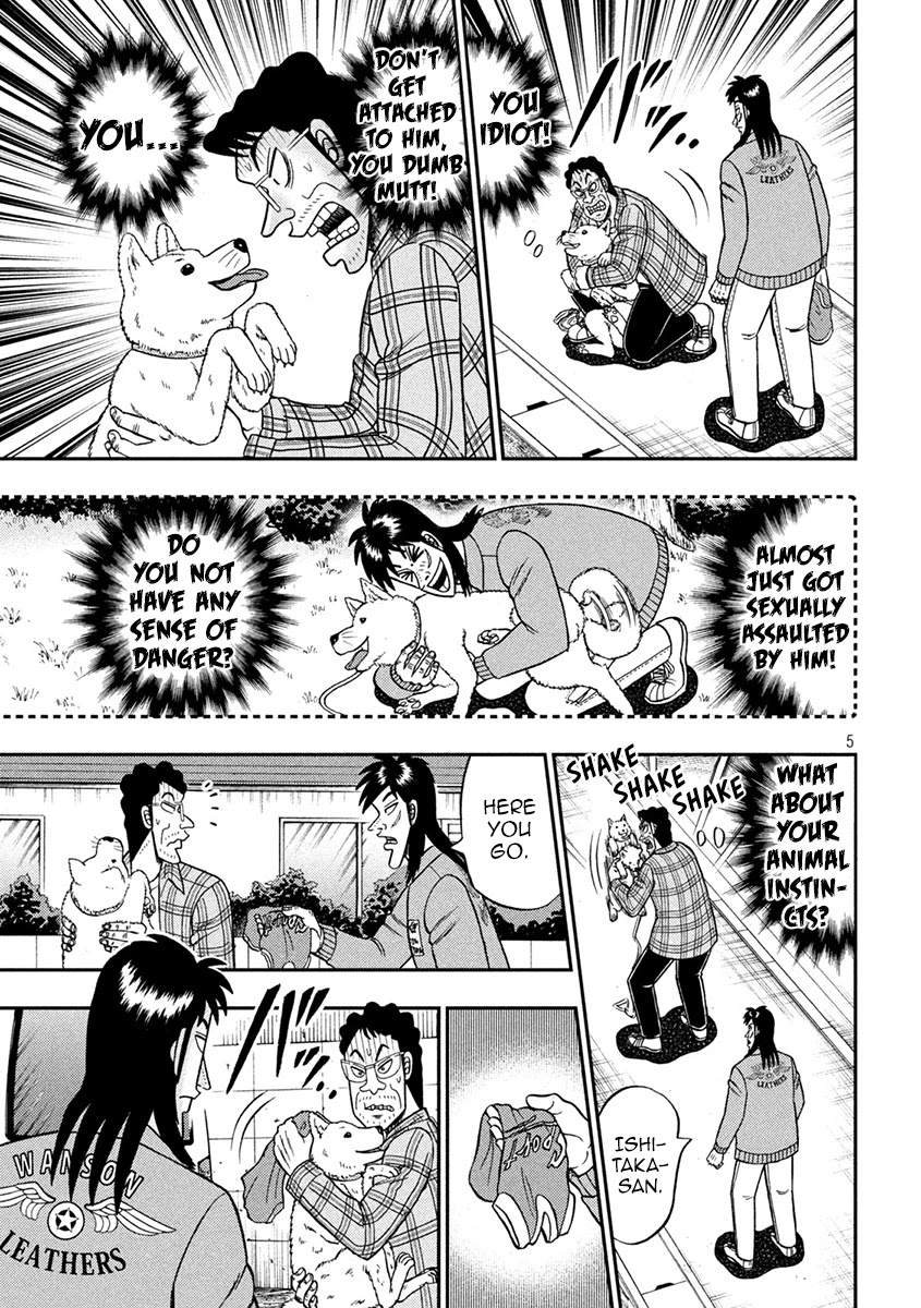 Gambling Outcast Kaiji: The 2.4 Billion Escape Arc - Kaiji Part 6 Chapter 376 page 5 - Chapter 376: Trailing