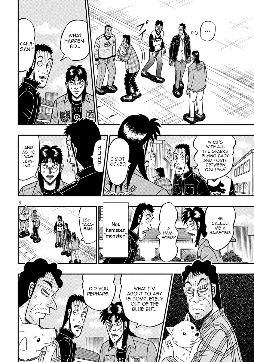 Gambling Outcast Kaiji: The 2.4 Billion Escape Arc - Kaiji Part 6 Chapter 376 page 6 - Chapter 376: Trailing