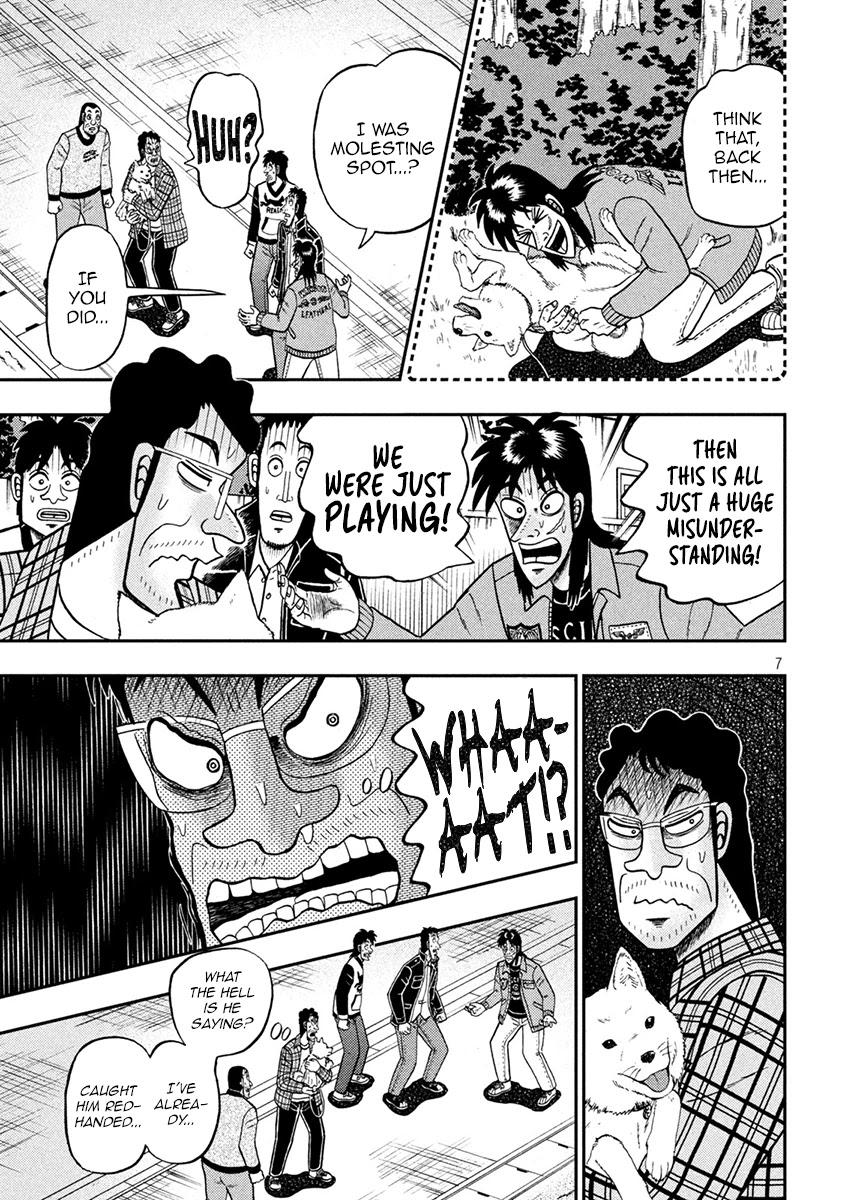 Gambling Outcast Kaiji: The 2.4 Billion Escape Arc - Kaiji Part 6 Chapter 376 page 7 - Chapter 376: Trailing