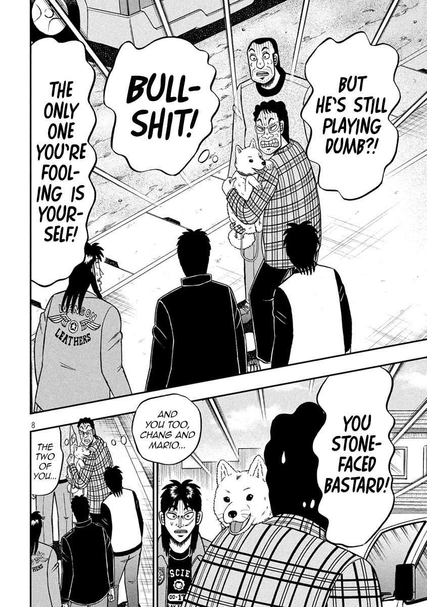 Gambling Outcast Kaiji: The 2.4 Billion Escape Arc - Kaiji Part 6 Chapter 376 page 8 - Chapter 376: Trailing