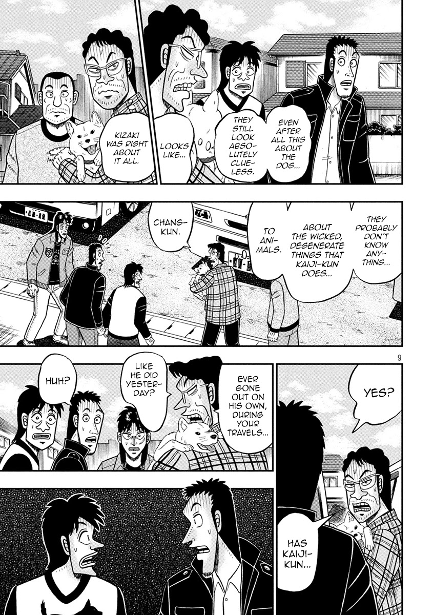 Gambling Outcast Kaiji: The 2.4 Billion Escape Arc - Kaiji Part 6 Chapter 376 page 9 - Chapter 376: Trailing