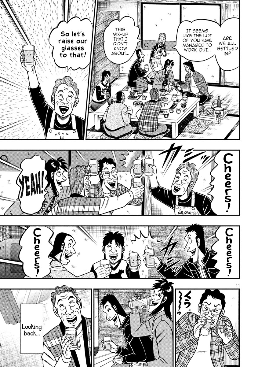 Gambling Outcast Kaiji: The 2.4 Billion Escape Arc - Kaiji Part 6 Chapter 377 page 11 - Chapter 377: Departure