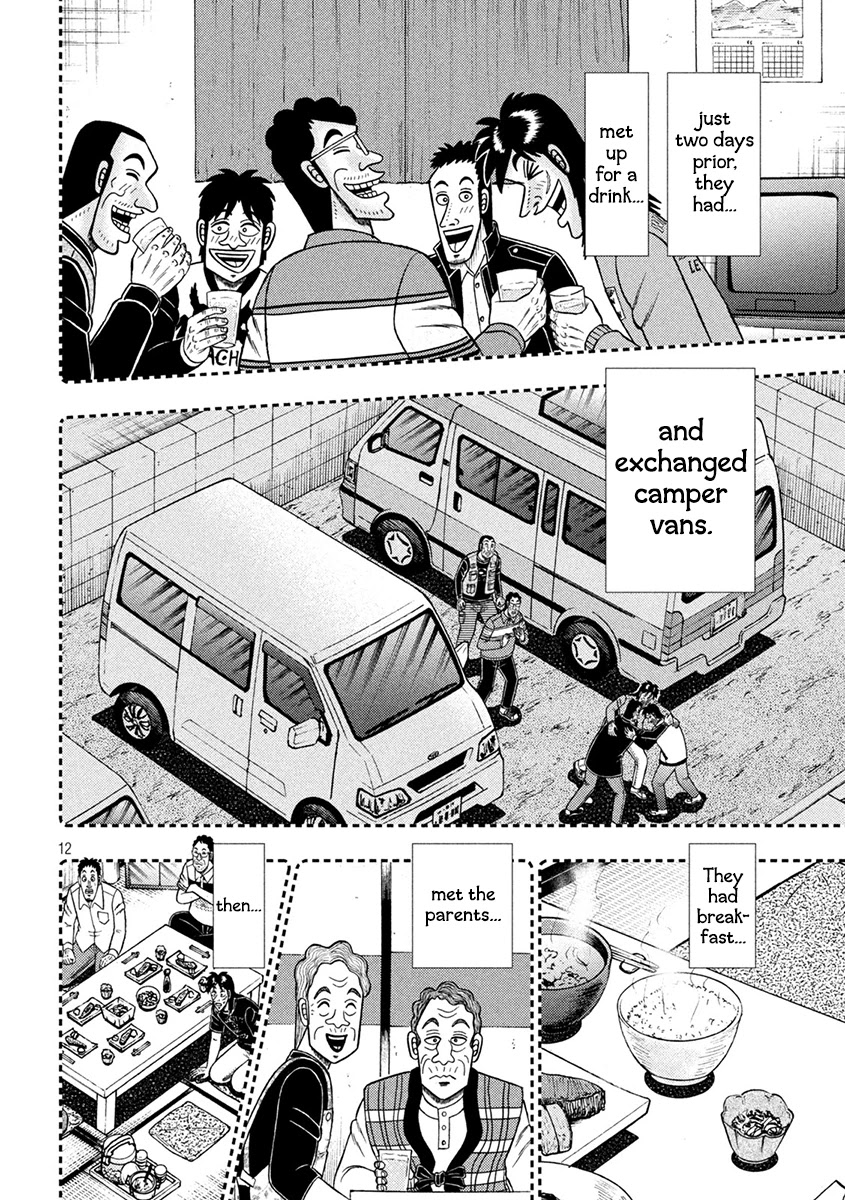 Gambling Outcast Kaiji: The 2.4 Billion Escape Arc - Kaiji Part 6 Chapter 377 page 12 - Chapter 377: Departure