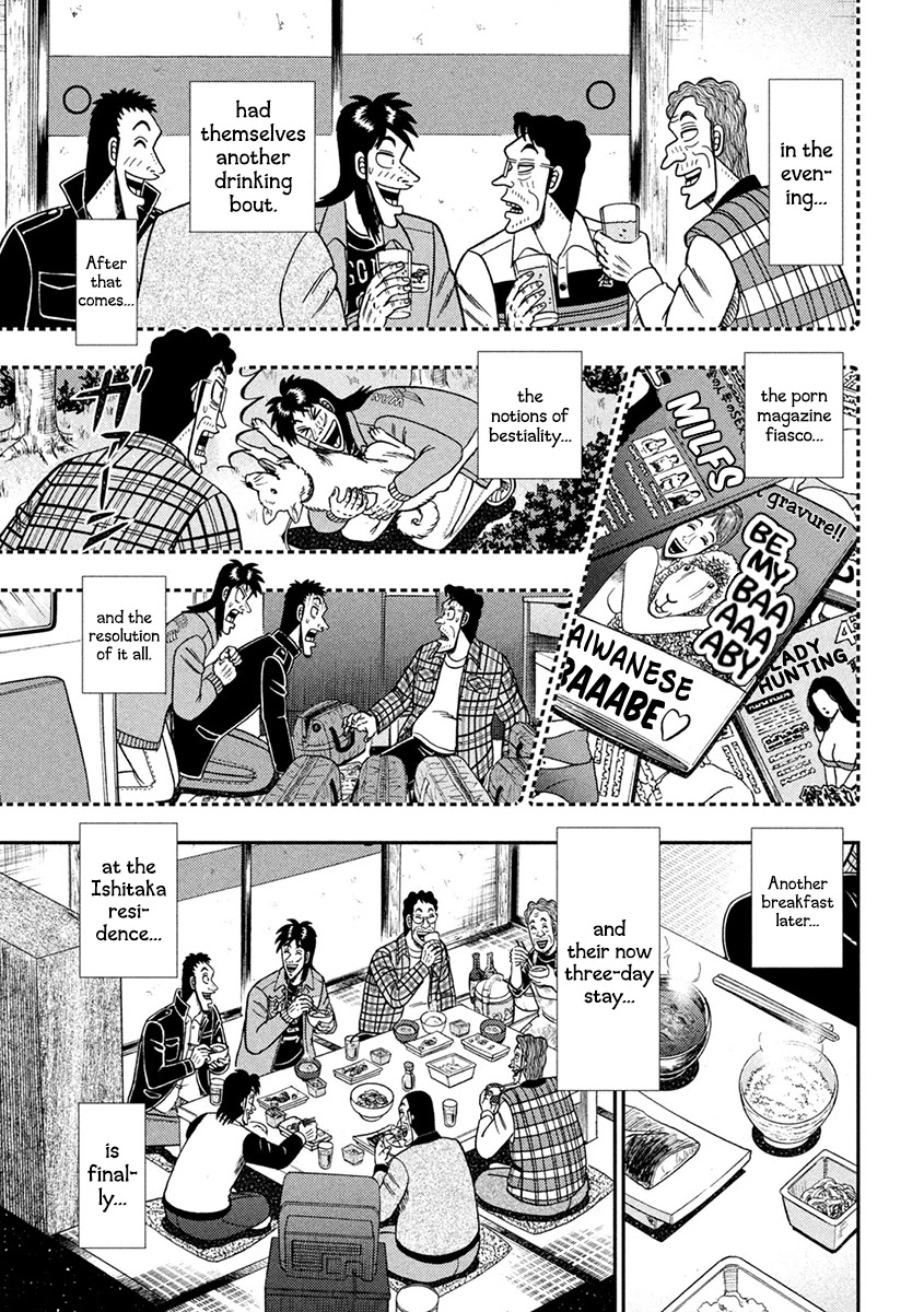 Gambling Outcast Kaiji: The 2.4 Billion Escape Arc - Kaiji Part 6 Chapter 377 page 13 - Chapter 377: Departure