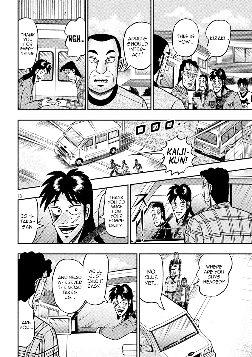 Gambling Outcast Kaiji: The 2.4 Billion Escape Arc - Kaiji Part 6 Chapter 377 page 17 - Chapter 377: Departure