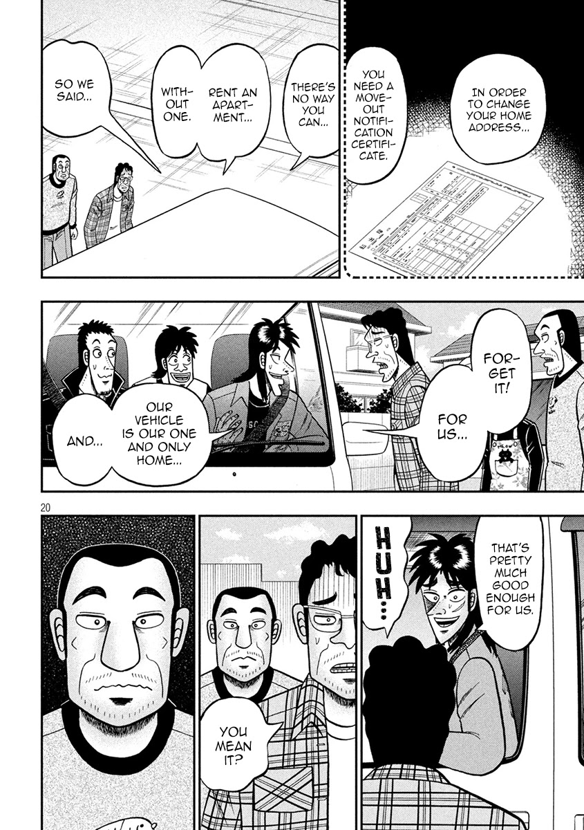 Gambling Outcast Kaiji: The 2.4 Billion Escape Arc - Kaiji Part 6 Chapter 377 page 19 - Chapter 377: Departure