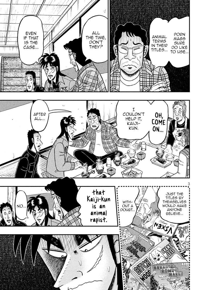 Gambling Outcast Kaiji: The 2.4 Billion Escape Arc - Kaiji Part 6 Chapter 377 page 3 - Chapter 377: Departure