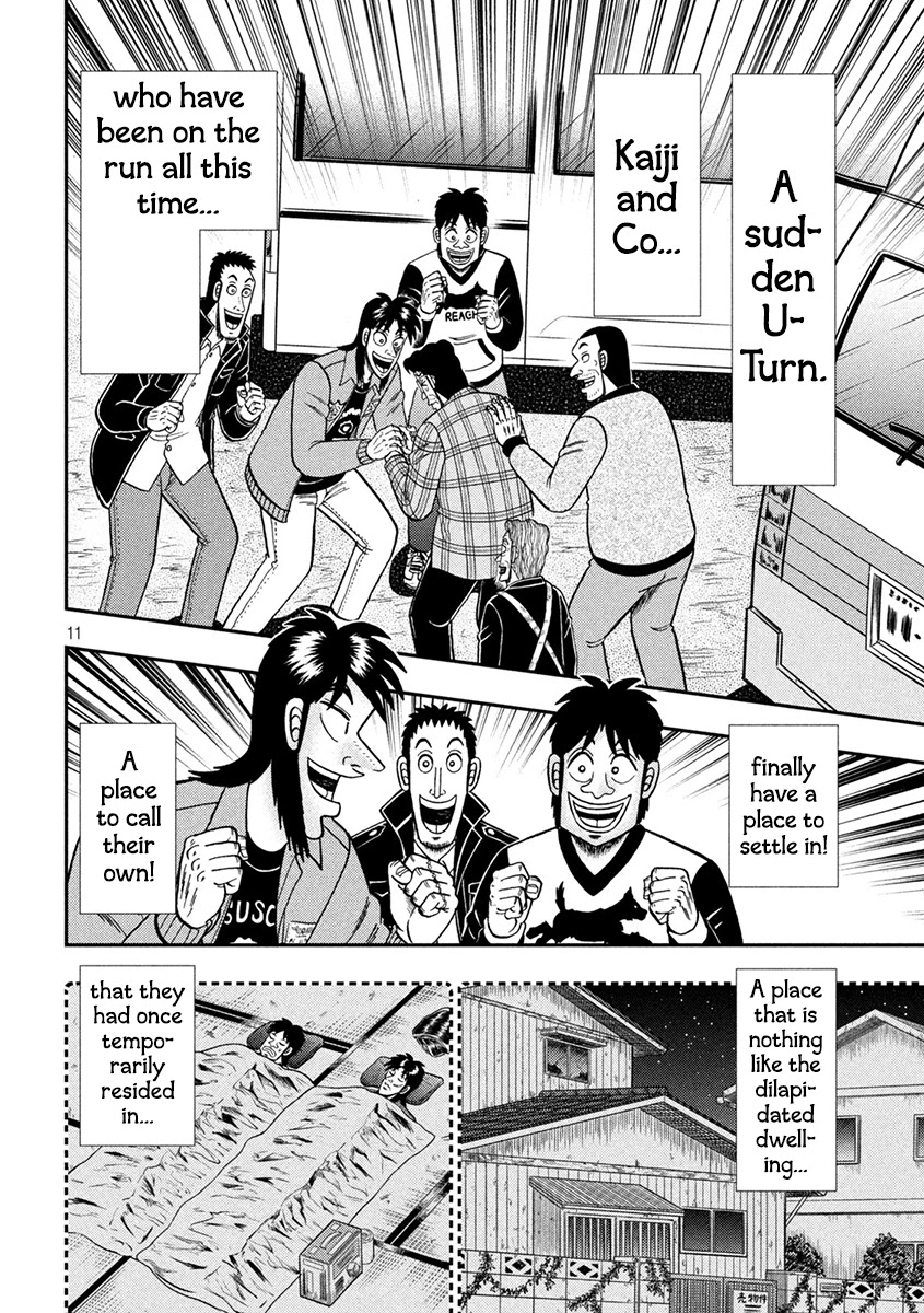 Gambling Outcast Kaiji: The 2.4 Billion Escape Arc - Kaiji Part 6 Chapter 378 page 11 - Chapter 378: Change of Mind