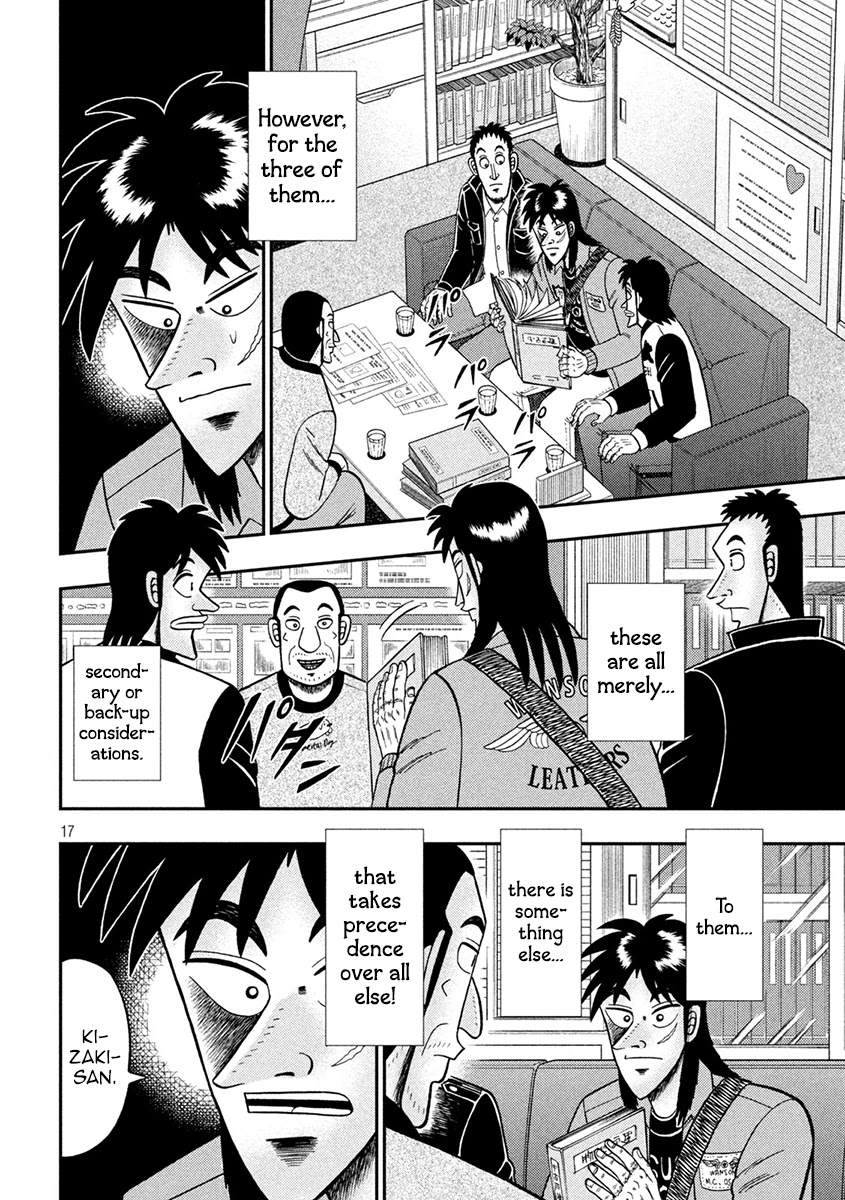 Gambling Outcast Kaiji: The 2.4 Billion Escape Arc - Kaiji Part 6 Chapter 378 page 17 - Chapter 378: Change of Mind