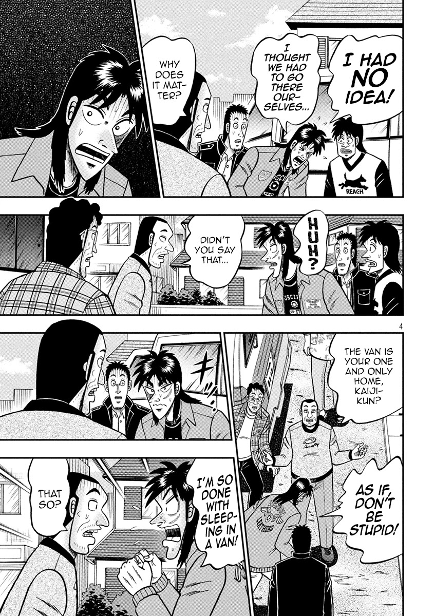 Gambling Outcast Kaiji: The 2.4 Billion Escape Arc - Kaiji Part 6 Chapter 378 page 4 - Chapter 378: Change of Mind