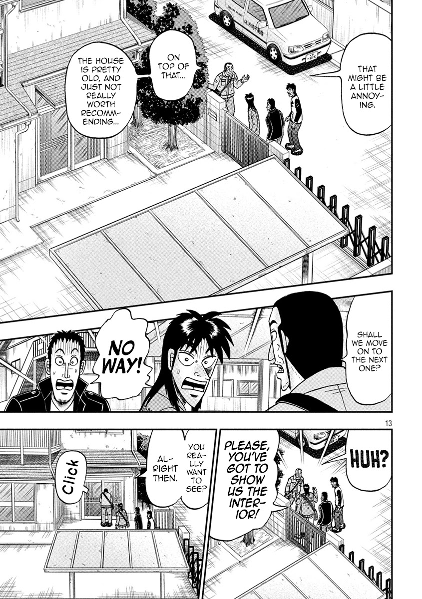 Gambling Outcast Kaiji: The 2.4 Billion Escape Arc - Kaiji Part 6 Chapter 379 page 11 - Chapter 379: New Home