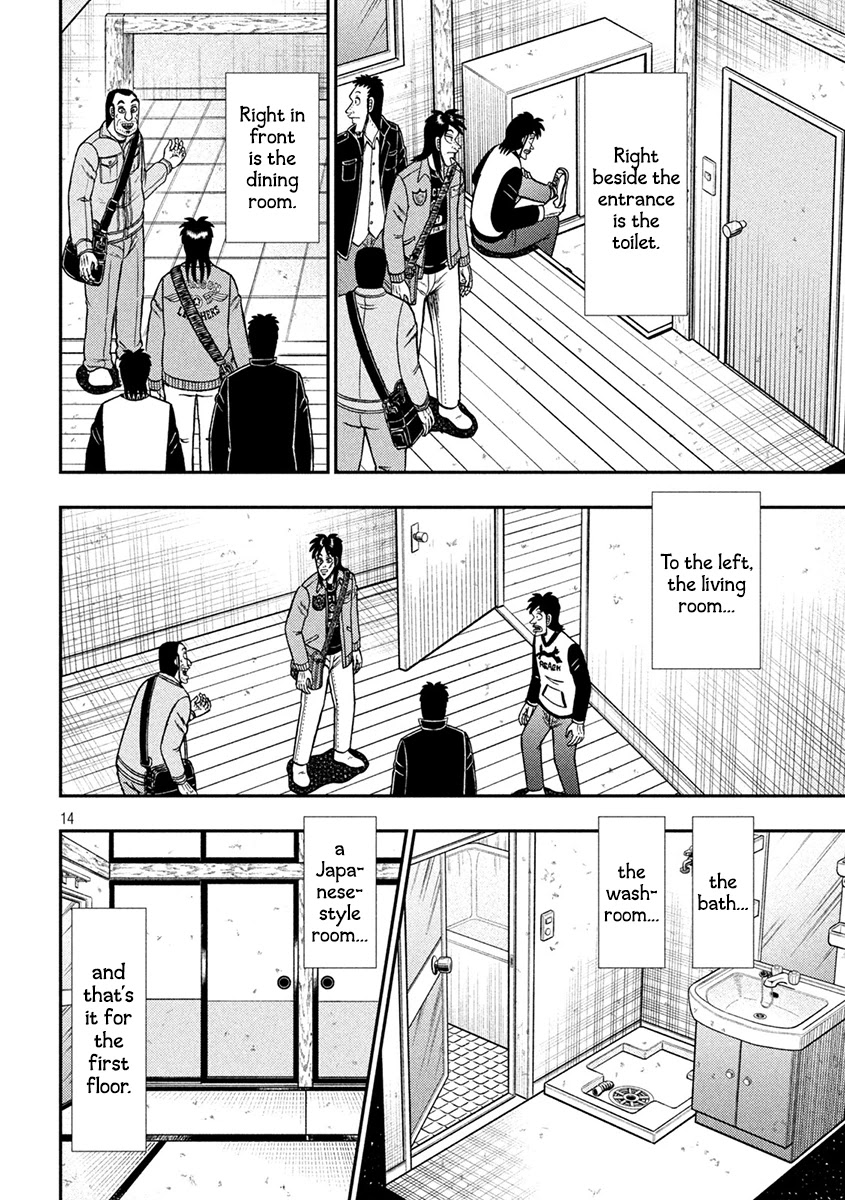 Gambling Outcast Kaiji: The 2.4 Billion Escape Arc - Kaiji Part 6 Chapter 379 page 12 - Chapter 379: New Home