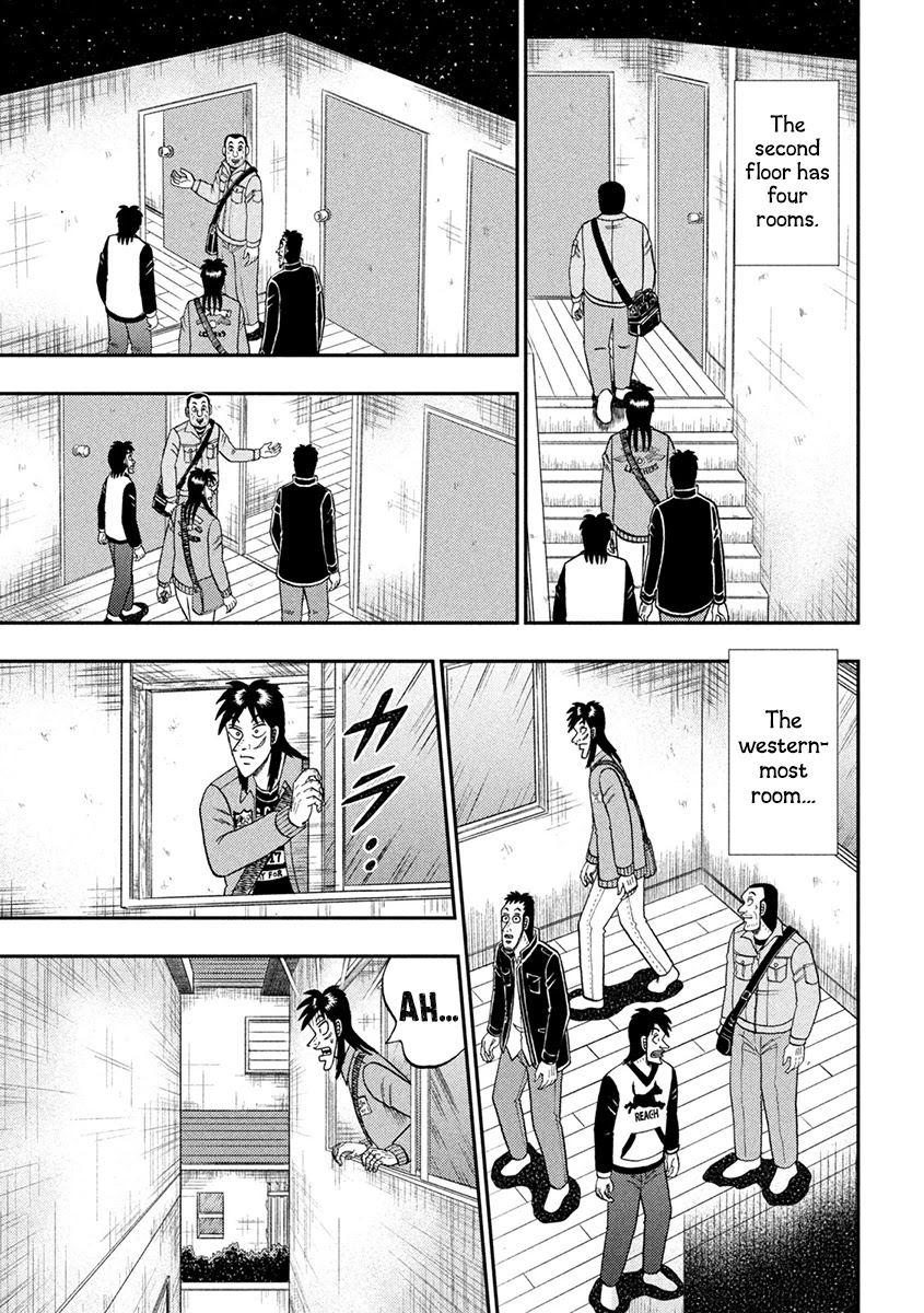 Gambling Outcast Kaiji: The 2.4 Billion Escape Arc - Kaiji Part 6 Chapter 379 page 13 - Chapter 379: New Home