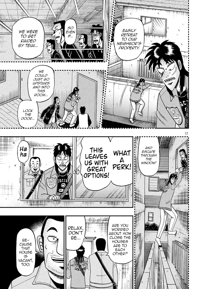 Gambling Outcast Kaiji: The 2.4 Billion Escape Arc - Kaiji Part 6 Chapter 379 page 15 - Chapter 379: New Home