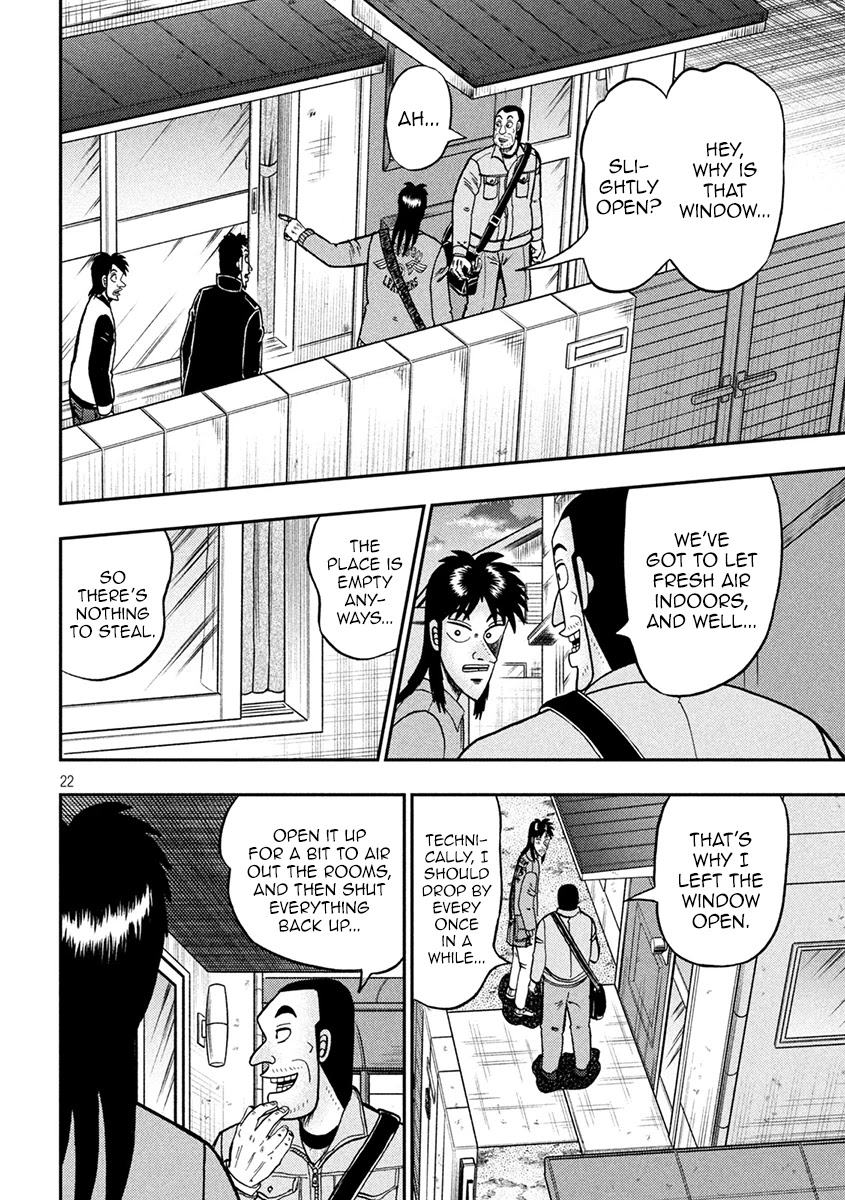 Gambling Outcast Kaiji: The 2.4 Billion Escape Arc - Kaiji Part 6 Chapter 379 page 20 - Chapter 379: New Home