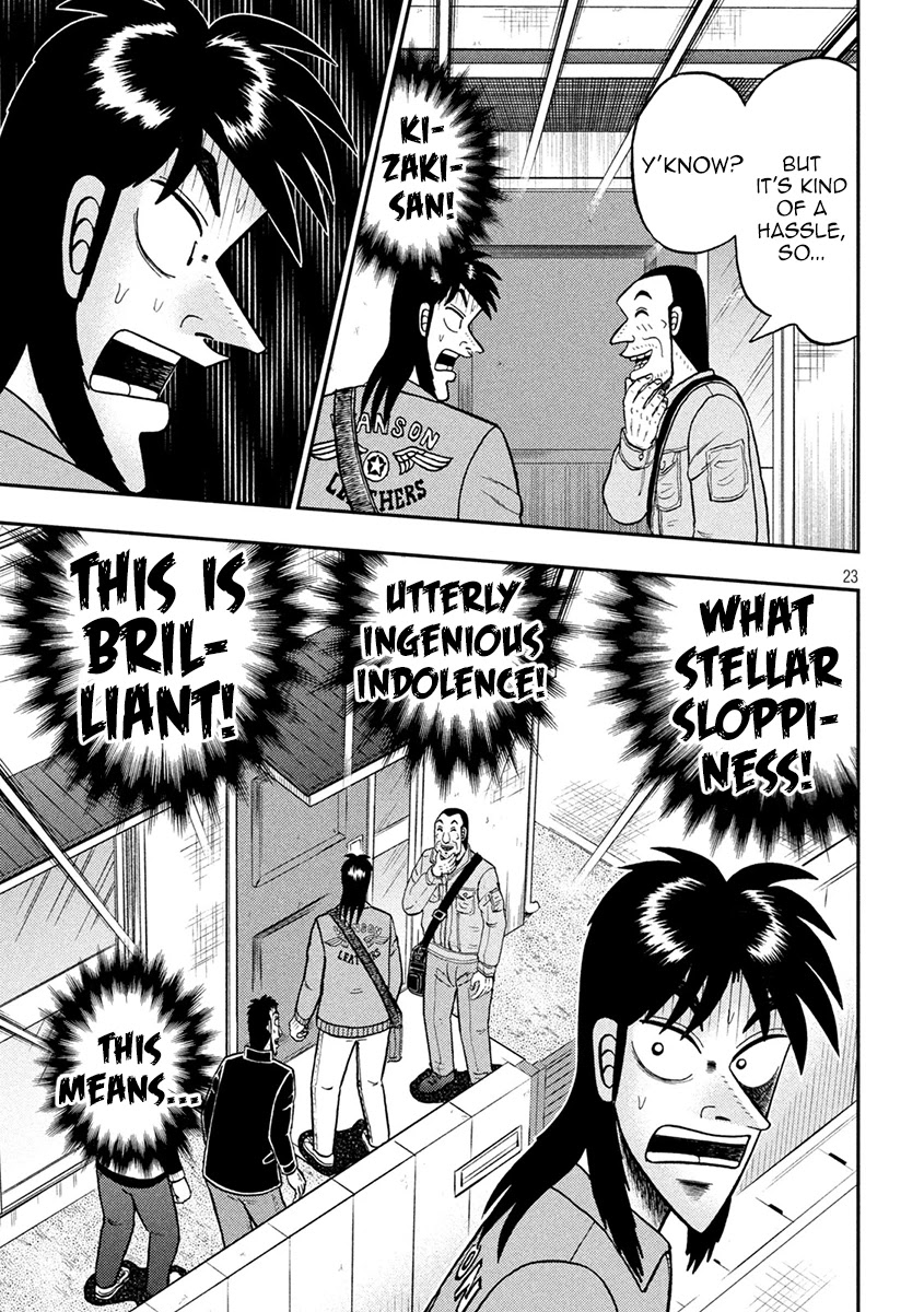 Gambling Outcast Kaiji: The 2.4 Billion Escape Arc - Kaiji Part 6 Chapter 379 page 21 - Chapter 379: New Home