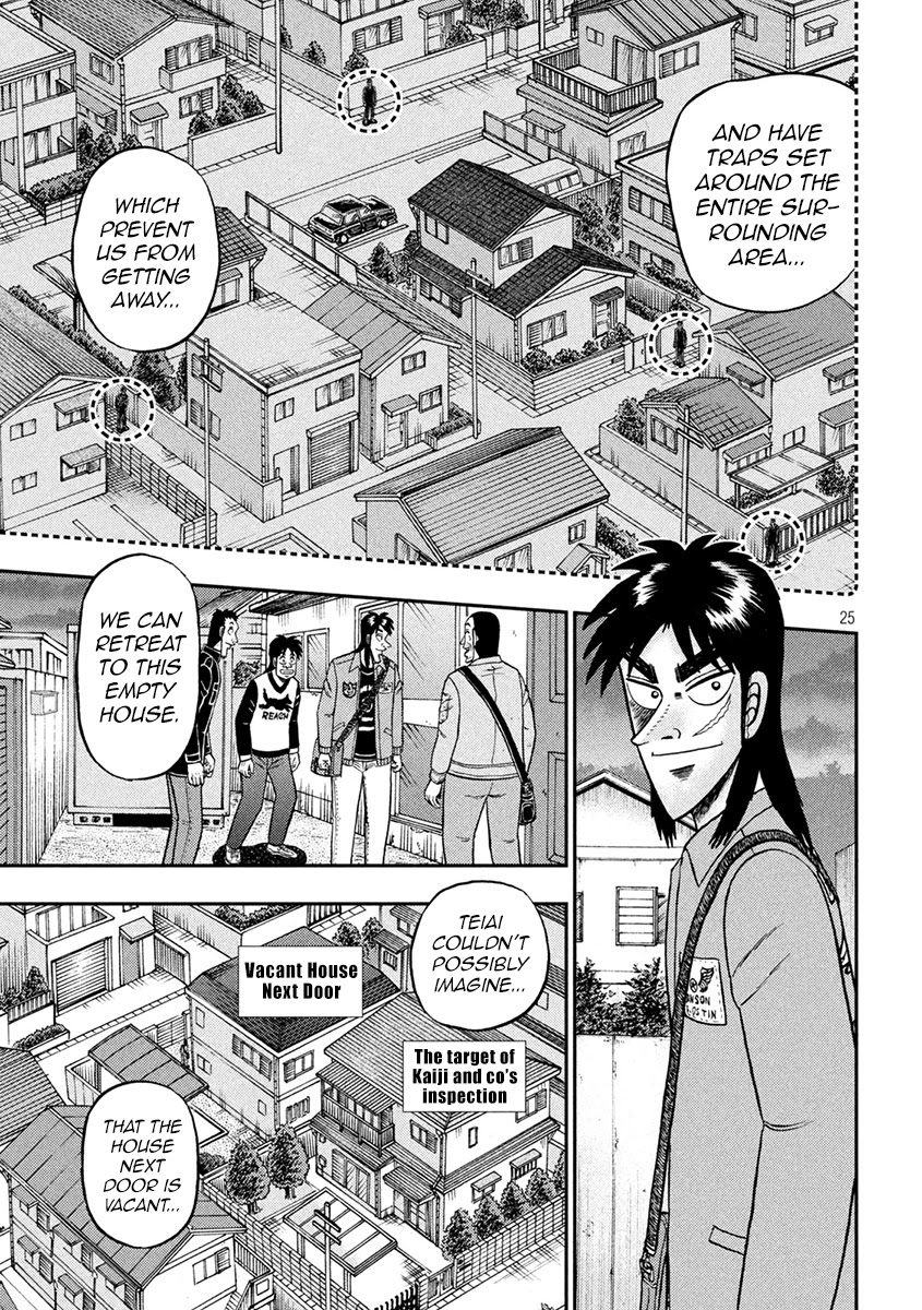 Gambling Outcast Kaiji: The 2.4 Billion Escape Arc - Kaiji Part 6 Chapter 379 page 23 - Chapter 379: New Home