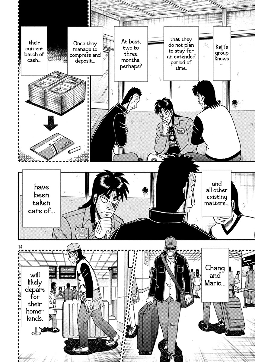 Gambling Outcast Kaiji: The 2.4 Billion Escape Arc - Kaiji Part 6 Chapter 380 page 13 - Chapter 380: Shelter