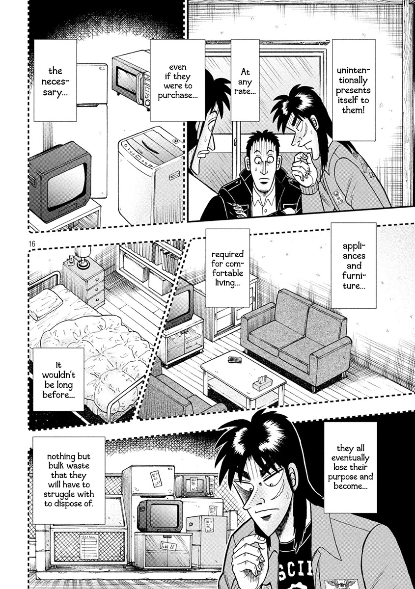 Gambling Outcast Kaiji: The 2.4 Billion Escape Arc - Kaiji Part 6 Chapter 380 page 15 - Chapter 380: Shelter
